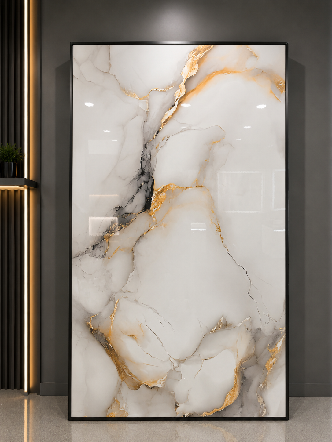 PVC Prestige White Gold