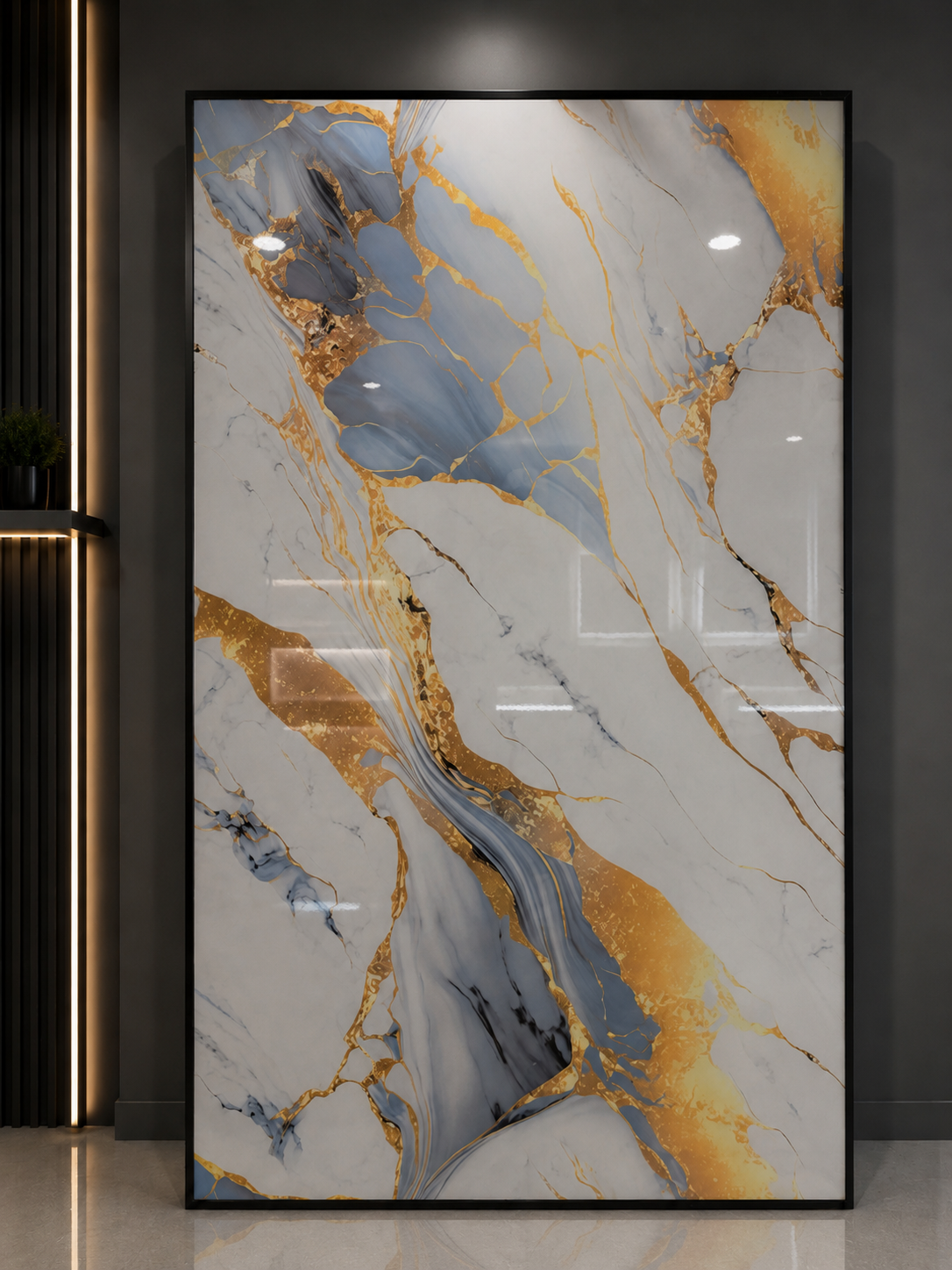 PVC Blue River Gold