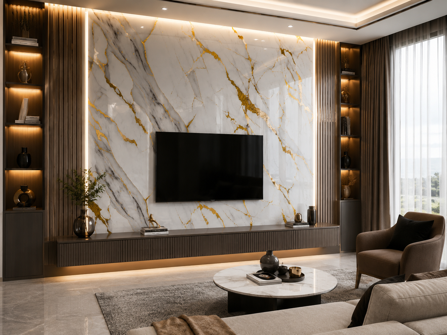 PVC Calacatta Gold