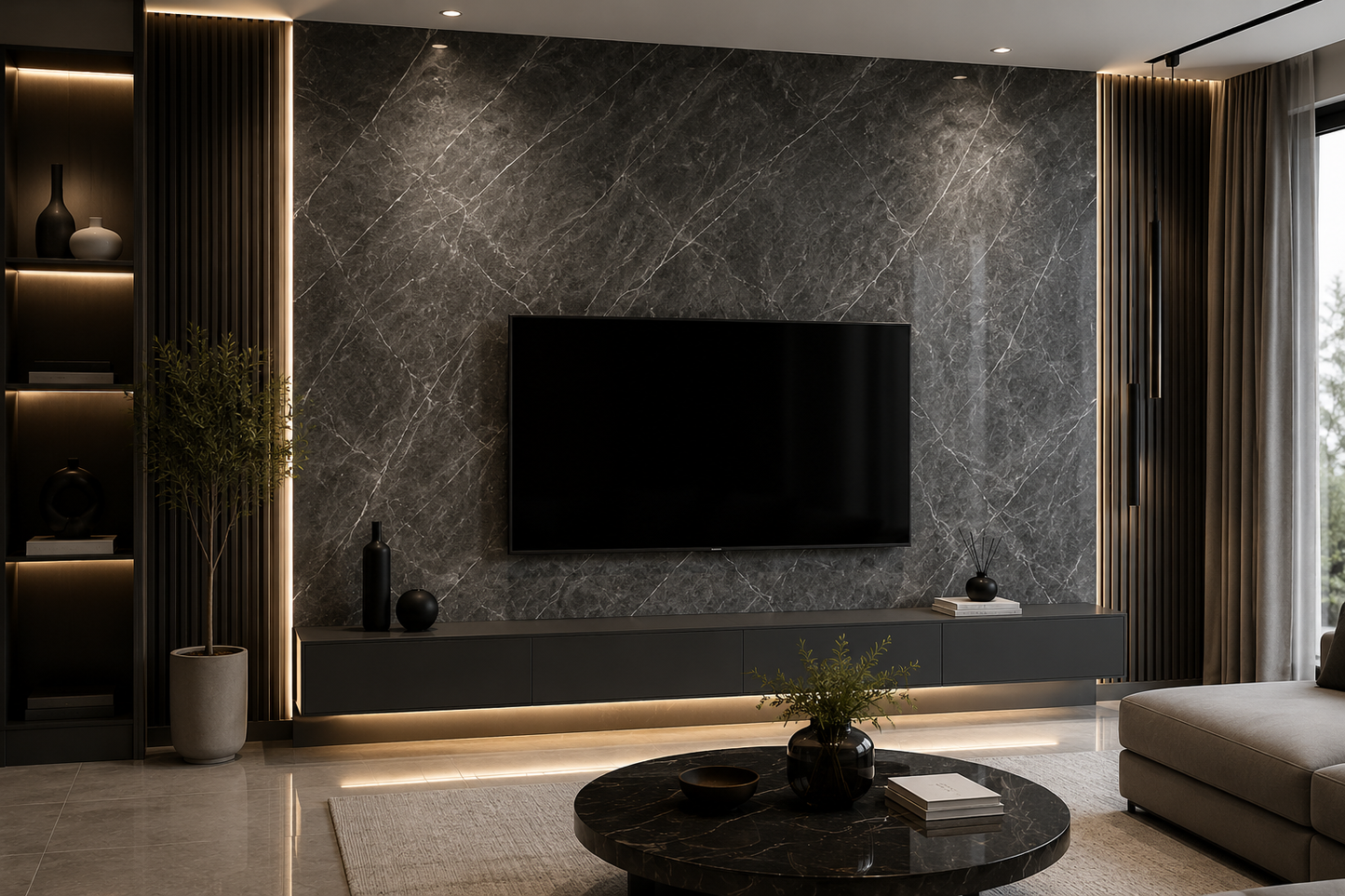 PVC Midnight Slate