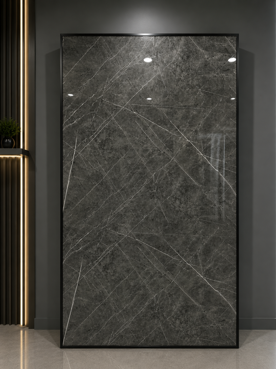 PVC Midnight Slate