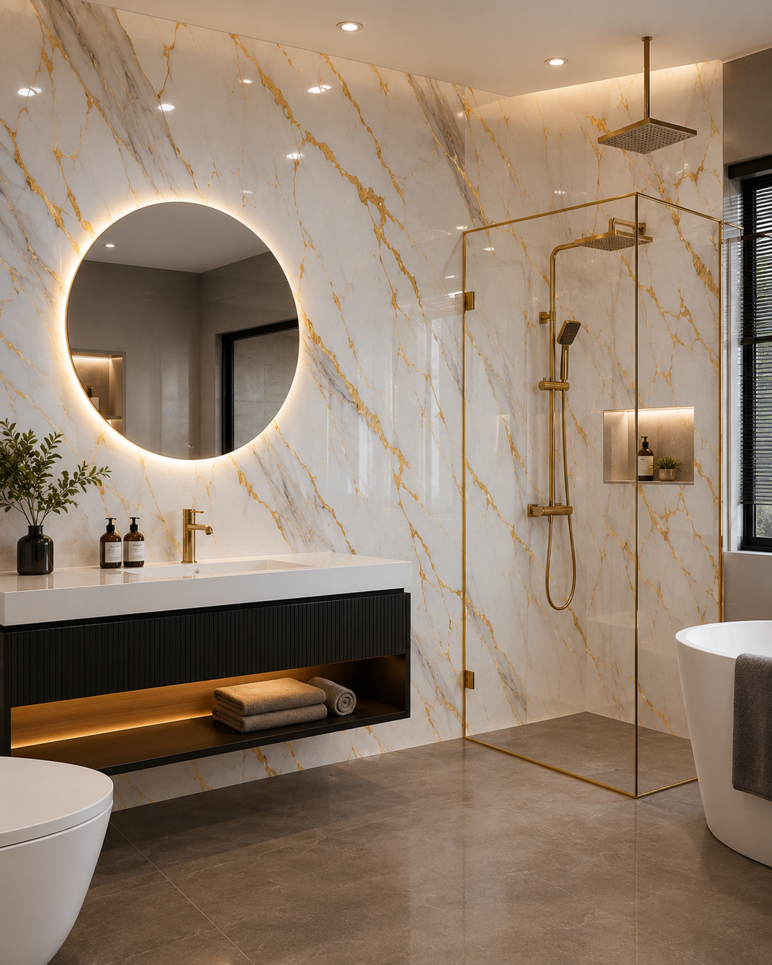 PVC Calacatta Gold