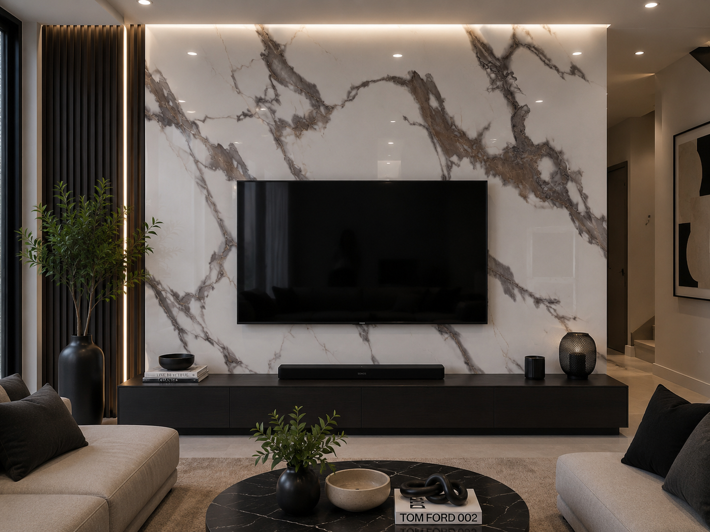 PVC Bronze Vein Marble