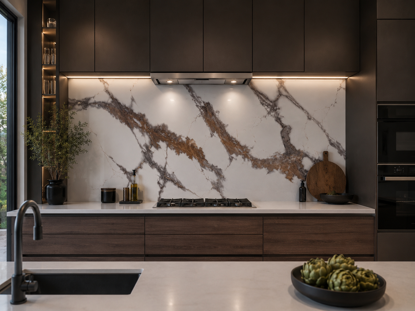 PVC Bronze Vein Marble