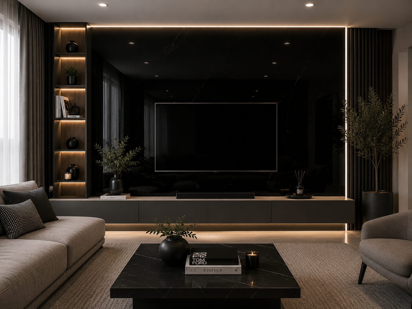 PVC Pure Black